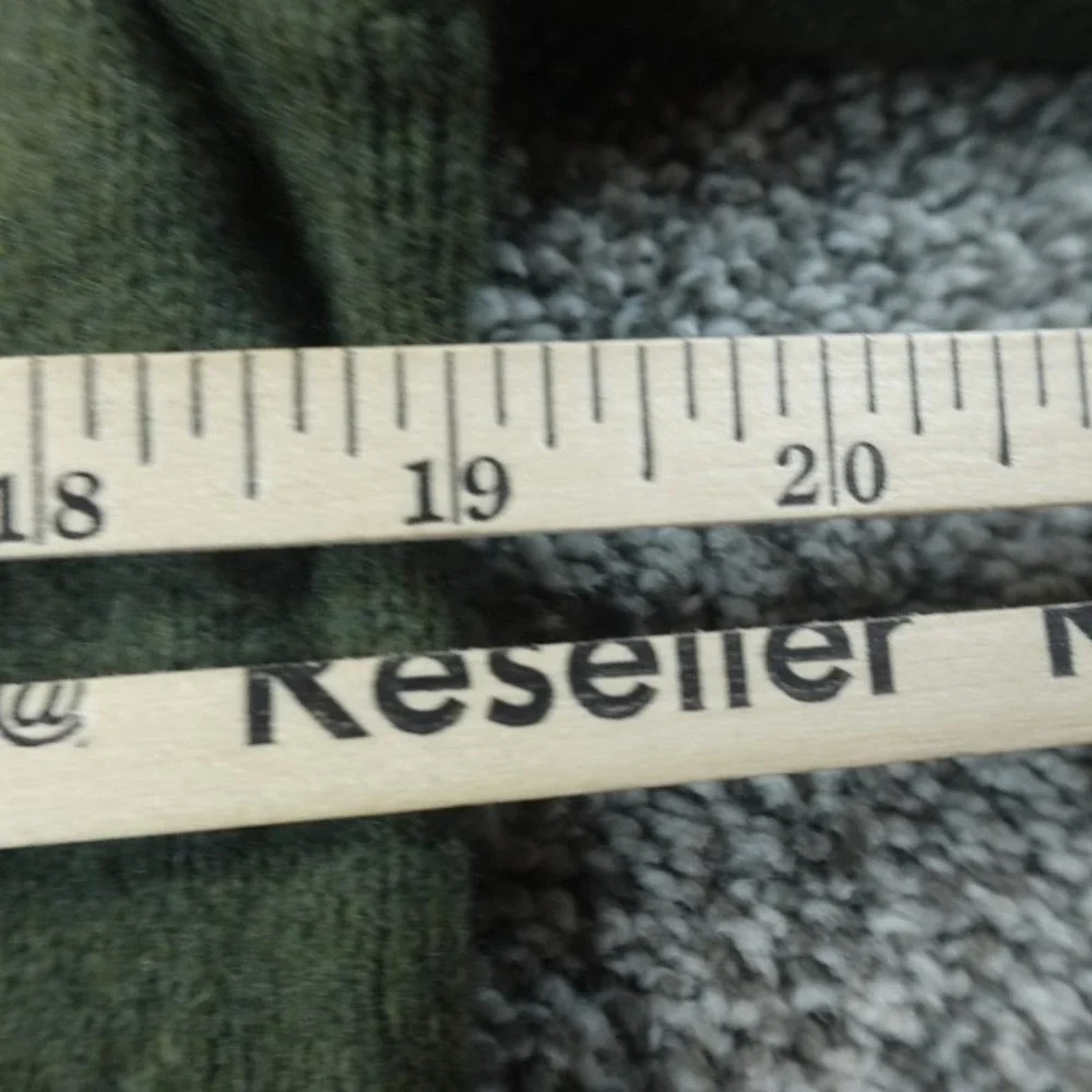 Banana Republic Sweater Mens M Green Merino Wool‎ Pullover Crewneck Knit Soft